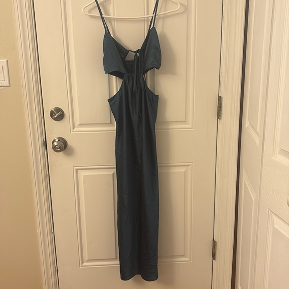Revolve Show Me Your Mumu Codie Cut Out Dress Jade Size XS - Picture 4 of 9